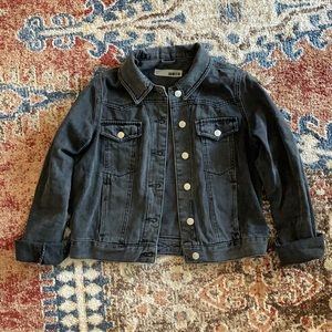 TOPSHOP Moto Western Denim Jacket